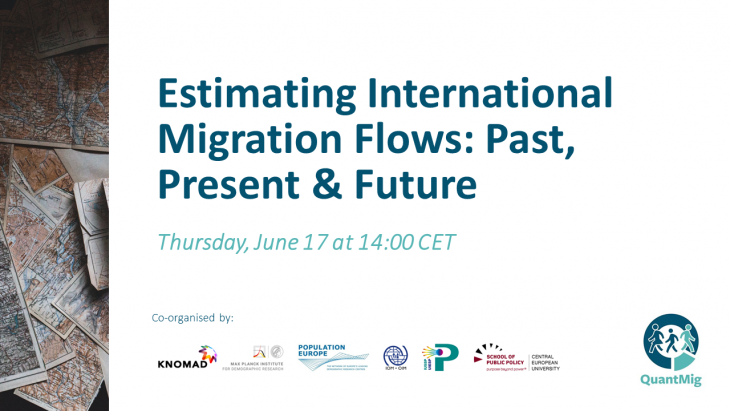 Estimating International Migration Flows: Past, Present & Future