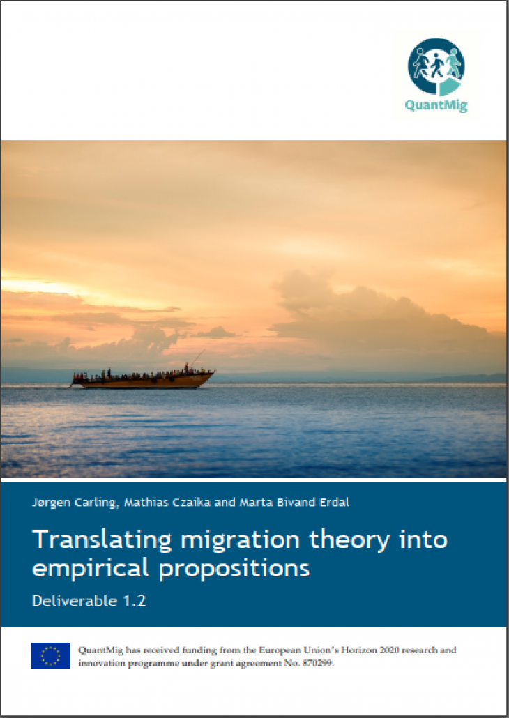 Books and Reports: Translating Migration Theory Into Empirical Propositions