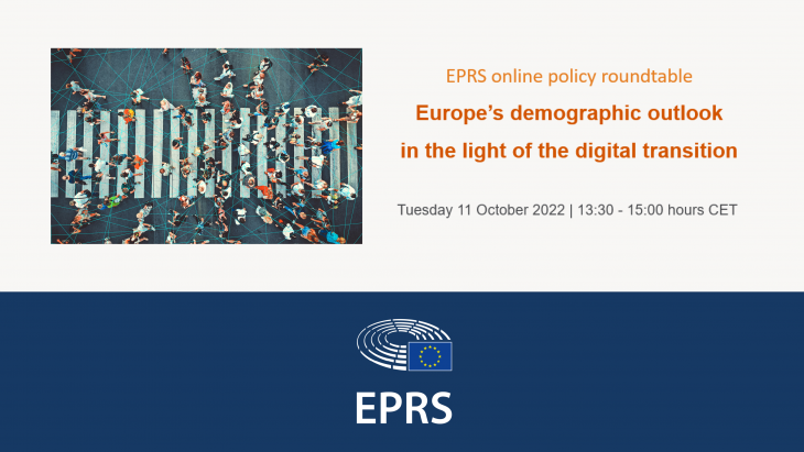 Europe's demographic outlook in the light of the digitial transtion