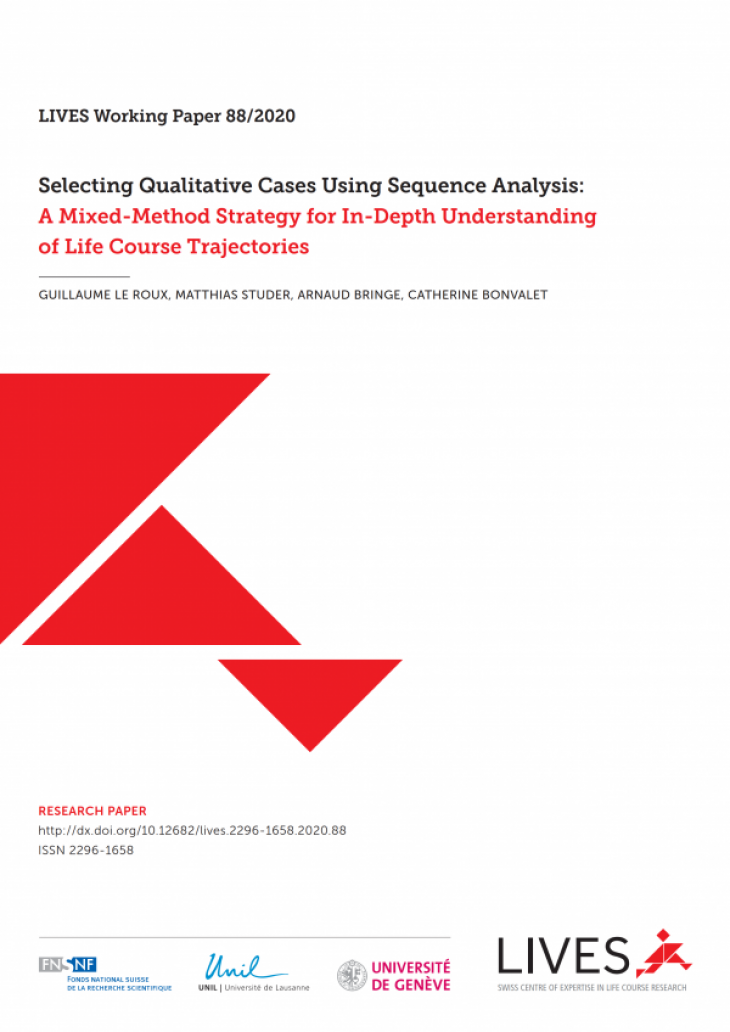 Selecting Qualitative Cases Using Sequence Analysis: A Mixed-Method Strategy for In-Depth Understanding of Life Course Trajectories Report Cover