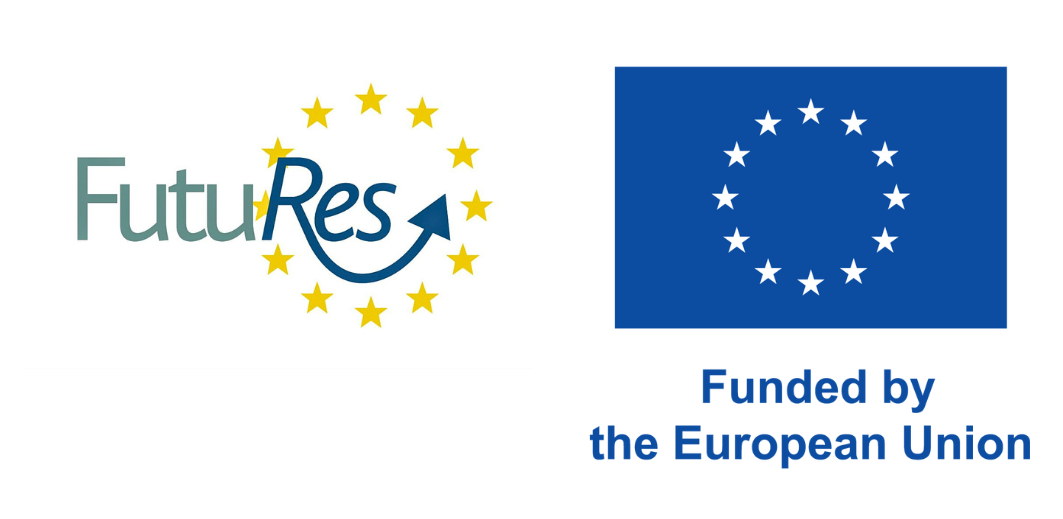 FutuRes Logo and Funded by the European Union, EU Flag