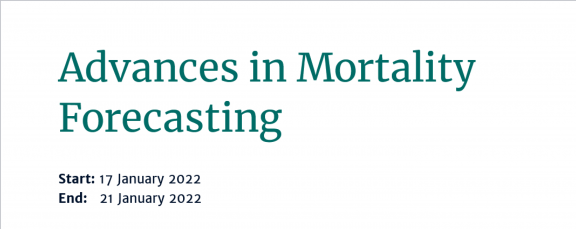 Advances in Mortality Forecasting