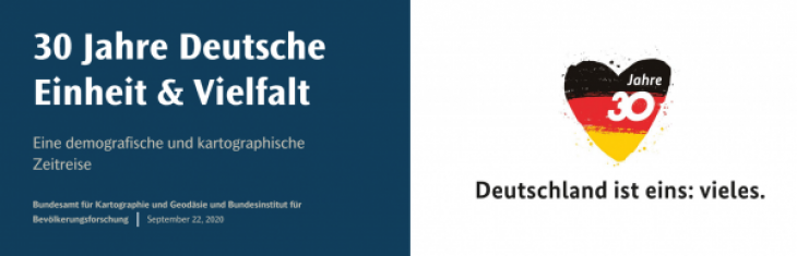 Books and Reports: New Brochure and Interactive Web Application: "30 Years of German Unity and Diversity" (in German)