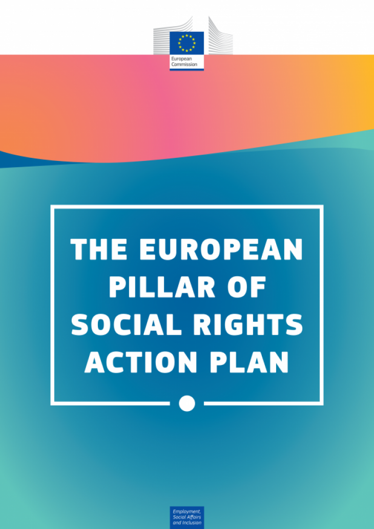 European Pillar of Social Rights Action Plan Cover