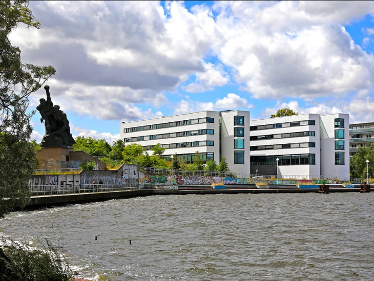By the water, the building of MPIDR in Rostock