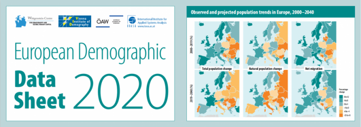 European Demographic Data Sheet 2020