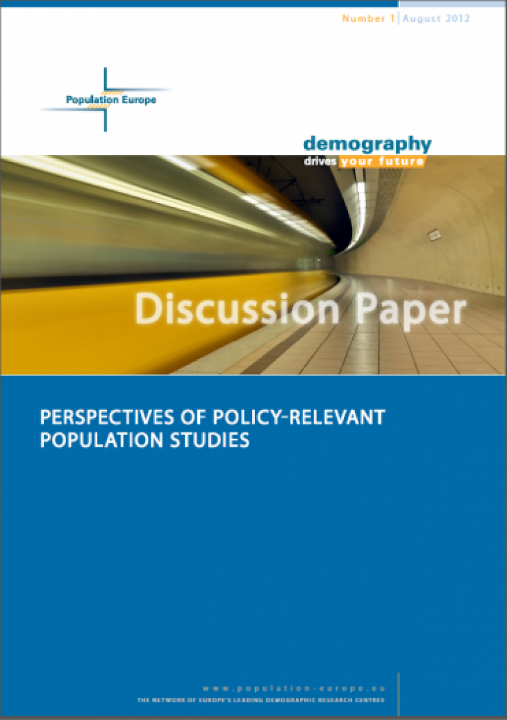 Discussion Paper No. 1: Perspectives of Policy-Relevant Population Studies (2012)