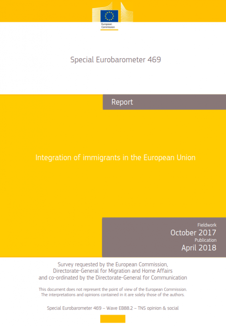 Books and Reports: Special Eurobarometer 469: Integration of immigrants in the European Union