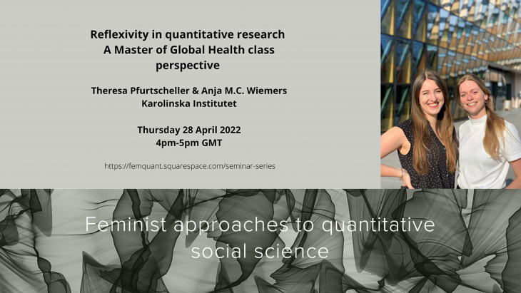 Reflexivity in quantitative research from a Global Health perspective