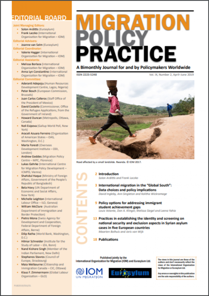 Books and Reports: Migration Policy Practice (Vol. IX, Number 2, April–June 2019)