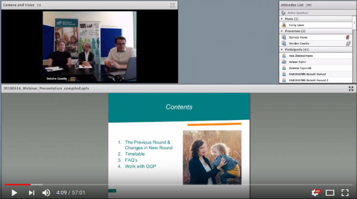Recording of the Population Europe Webinar: Joining Generations & Gender Programme 2020